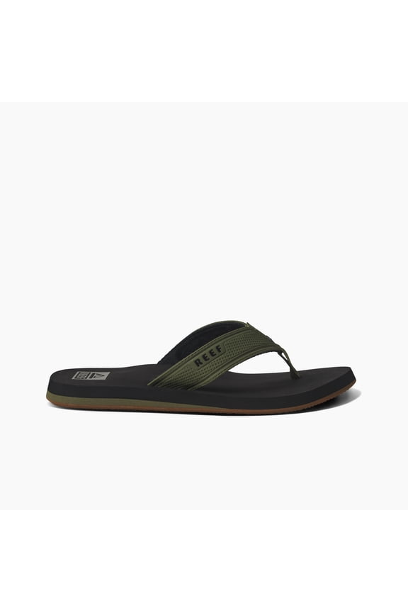 Men's The Layback  In Black/Olive 8 M
