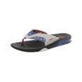 thumbnail image 1 of Reef Mens Fanning Faux Leather Bottle Opener Thong Sandals, 1 of 2