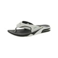 thumbnail image 1 of Reef Mens Fanning Faux Leather Bottle Opener Thong Sandals, 1 of 5