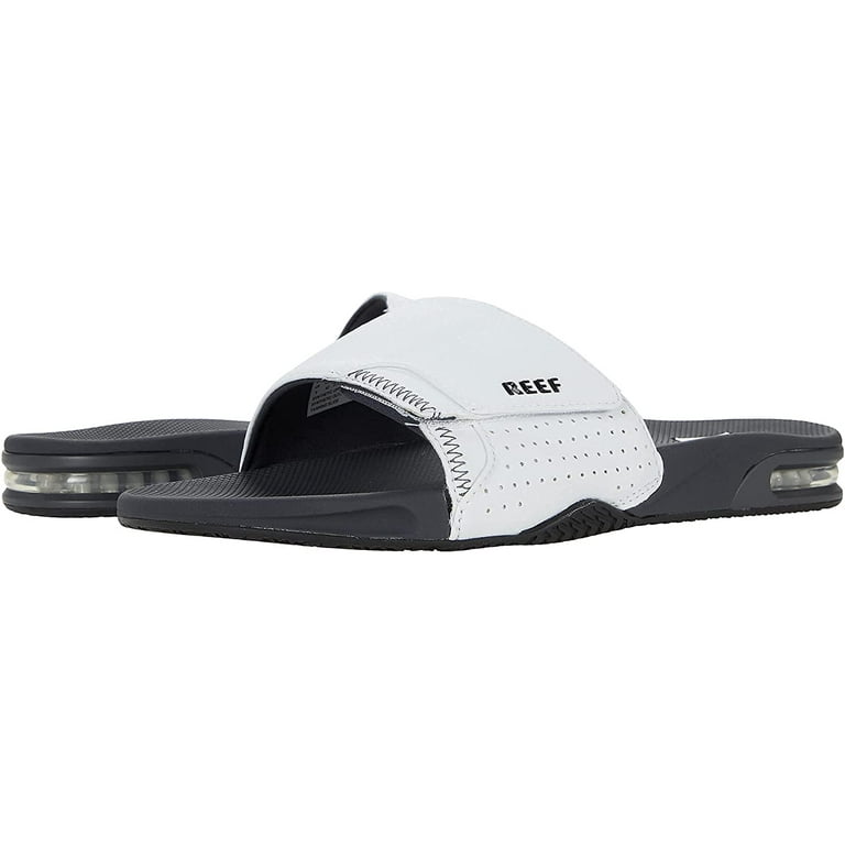 White reef shop fanning flip flops