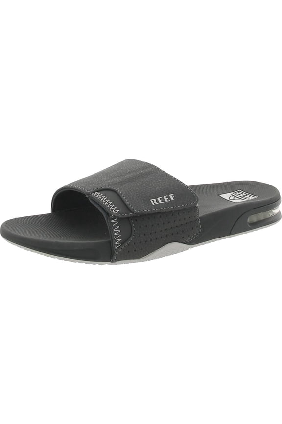 Men's Fanning Slide Grey , 8 M US