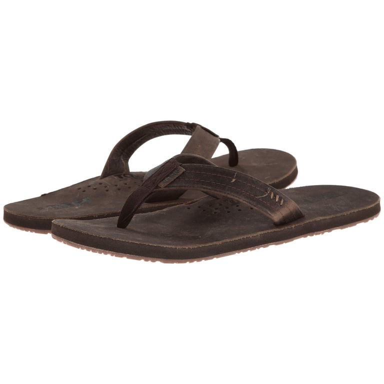 mens leather dress flip flops Men's Leather (Genuine) Sandals, Slides & Flip-Flops