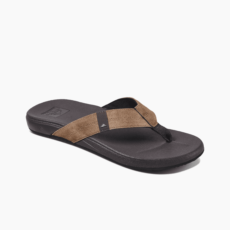 Reef Mens Sandals Phantom | Flip Flops for Men with Cushion  display picture 3