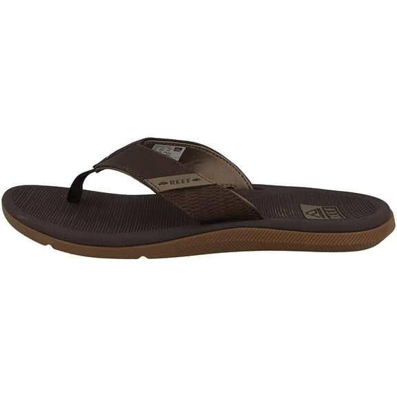 Reef Mens Sandals, Santa Ana Flip Flops 8 Brown