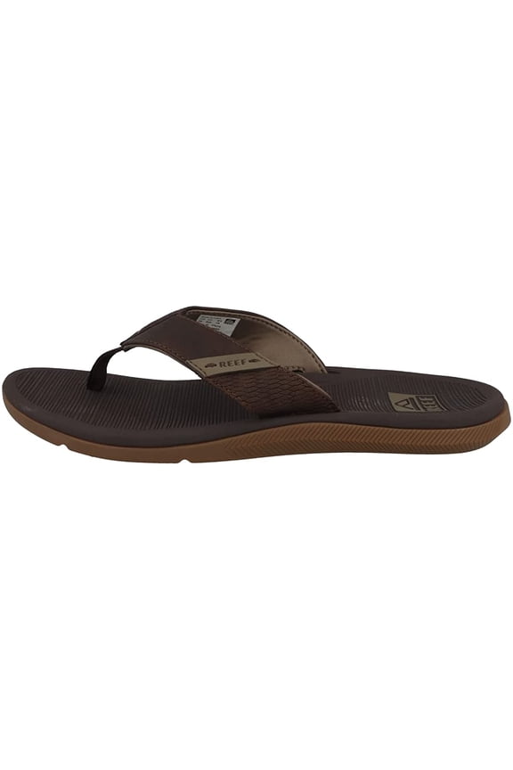 Mens Sandals, Santa Ana Flip Flops 8 Brown