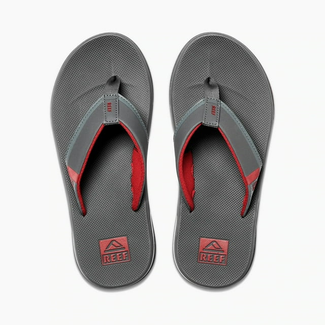 Reef Mens Sandals With Bottle Opener Fanning Low raven red