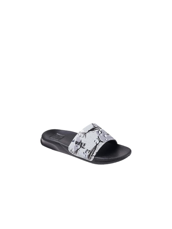 One Slide Grey Camo Shark CJ4111 Pre-School Size 3