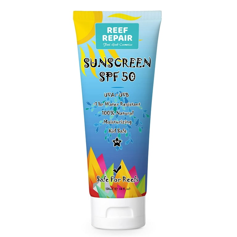 Reef Safe Sunscreen SPF RE3250 All Natural Water Resistant