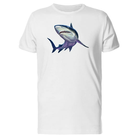 Reef Shark Painting T-Shirt Men -Image by Shutterstock, Male Small