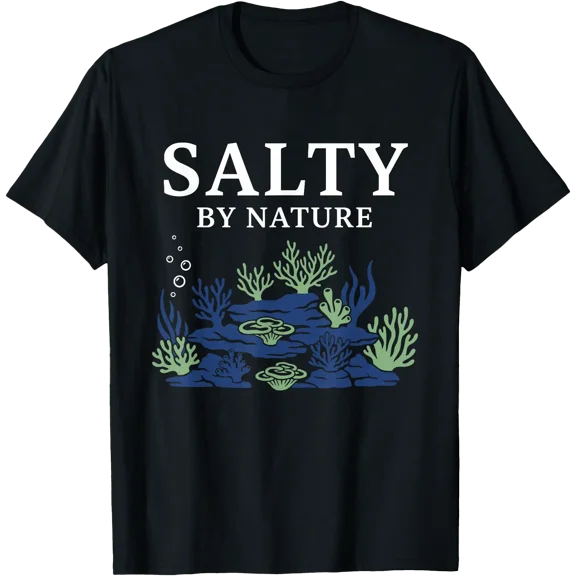 Reef Tank Reef Aquarium Salty Reefer Reef Keeper Coral Tank T-Shirt, Unisex T-Shirt
