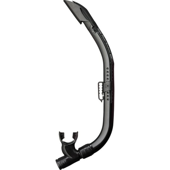 Reef Tourer Semi-Dry Snorkel, Black/Black
