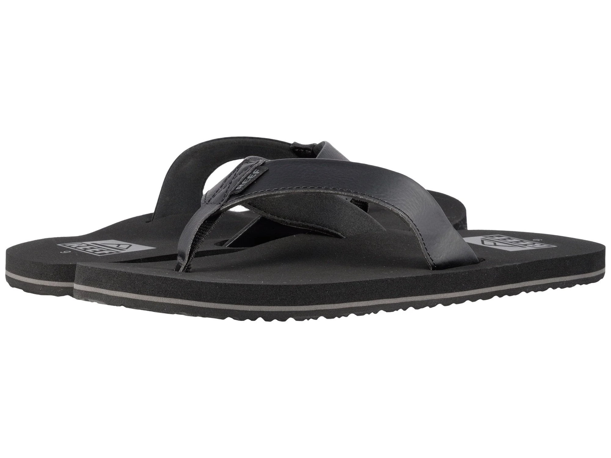 Reef Twinpin Infradito Uomo – Con Apribottiglie Nella Suola, Pelle Vegana, Plantare Anatomico, Comode Per Spiaggia