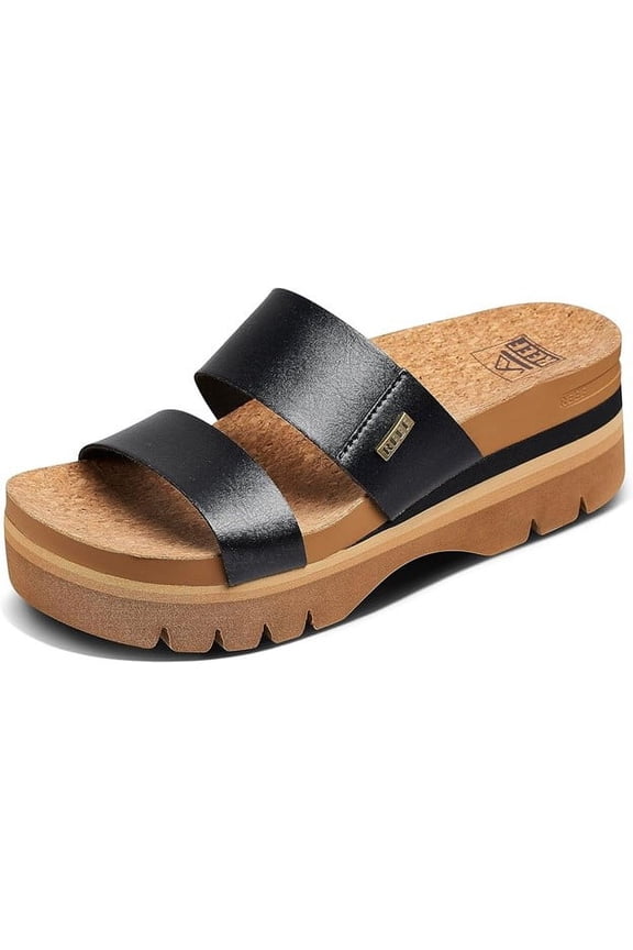 Cushion Vista Higher Women's Slide Sandals - Black