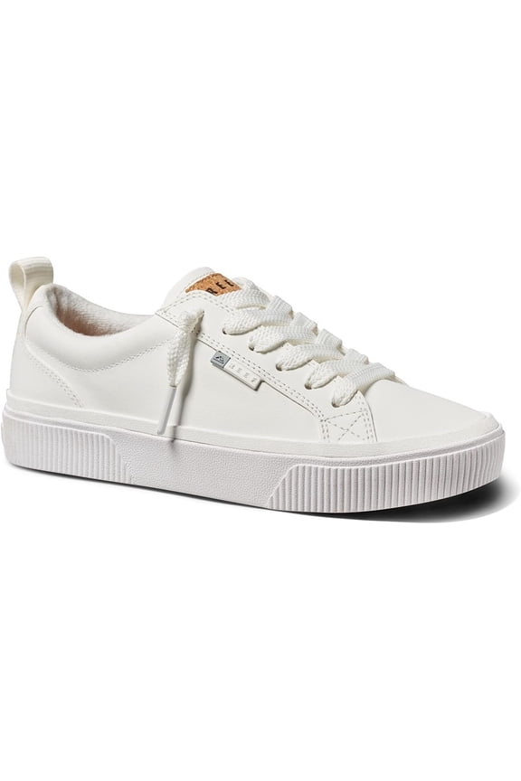 Women's Lay Day Dawn Sneaker White Leather 8.5M
