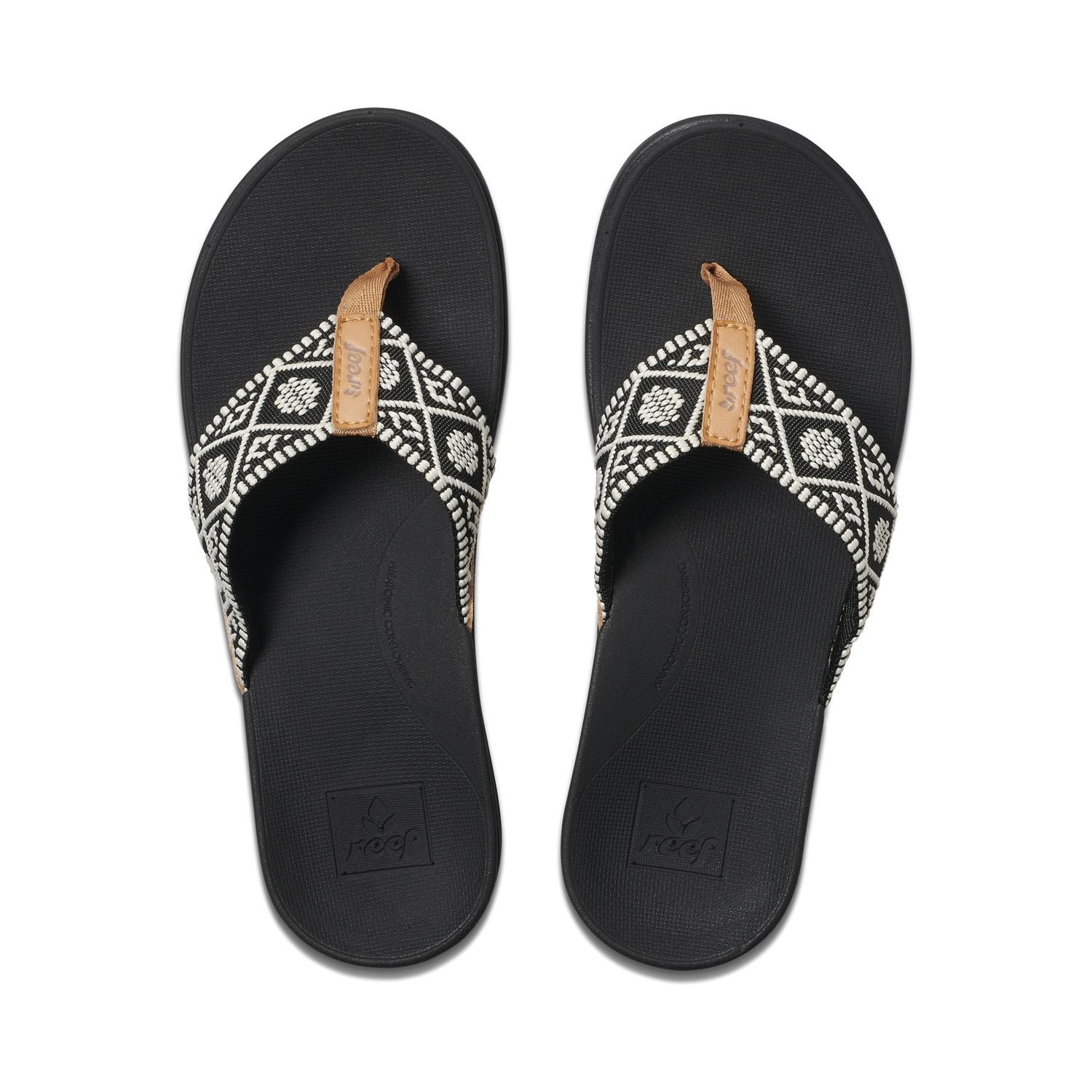 Reef orthotic 2025 flip flops