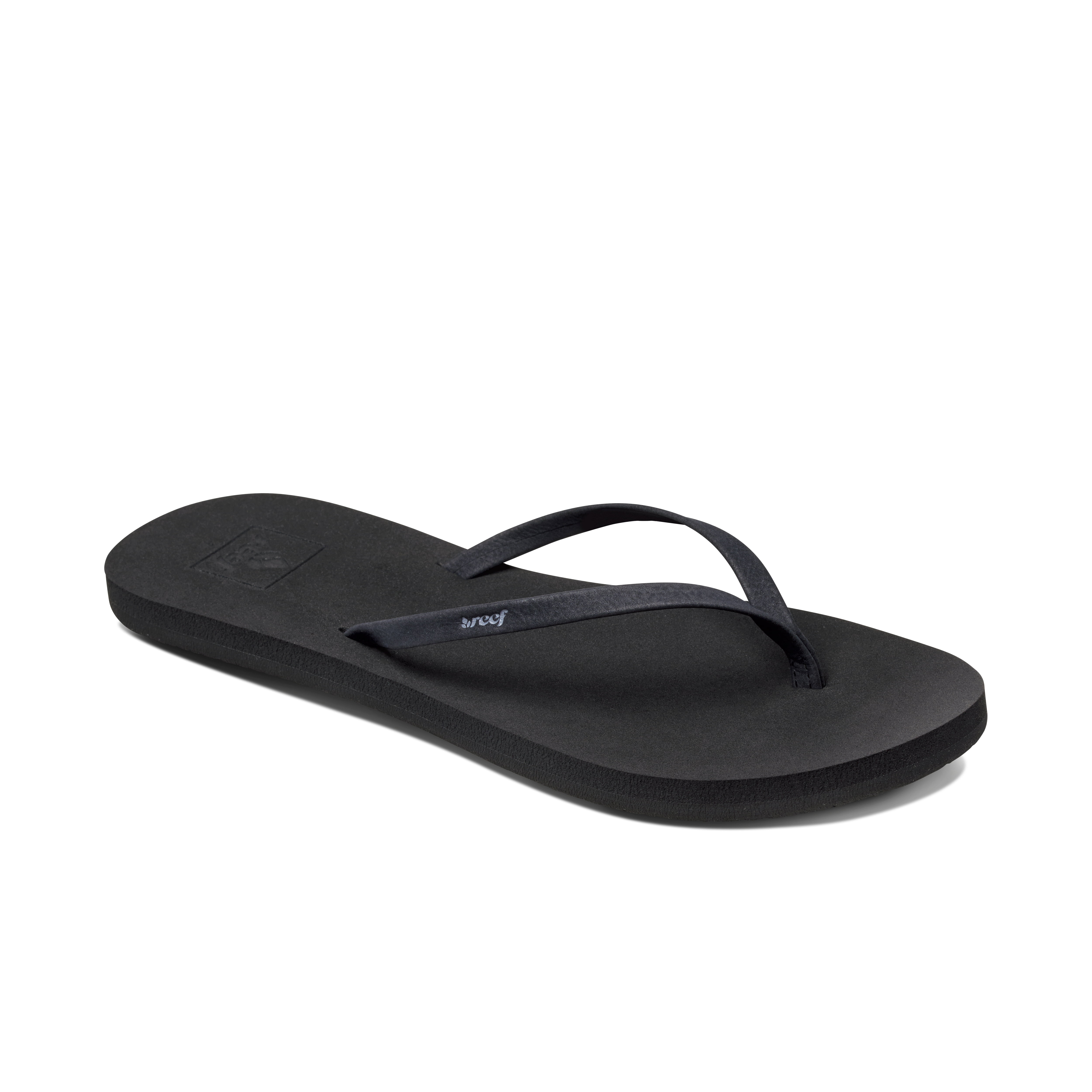 ?NEW! Reef Black Flip Flop Sandals Sz 12 NWT Women main image 3