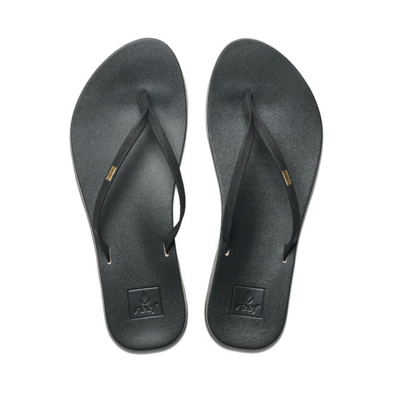 Reef Women's Sandals Cushion Slim, Black, 8