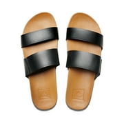 Reef Womens Sandals Cushion Vista, Black/Natural, 7