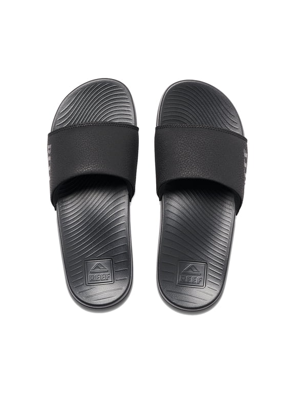 Women's Sandals Reef One Slide, Black, 5
