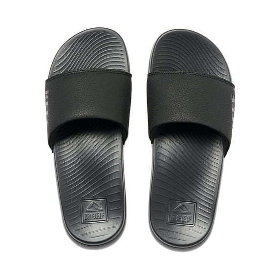 Reef Women's Sandals Reef One Slide, Black, 7