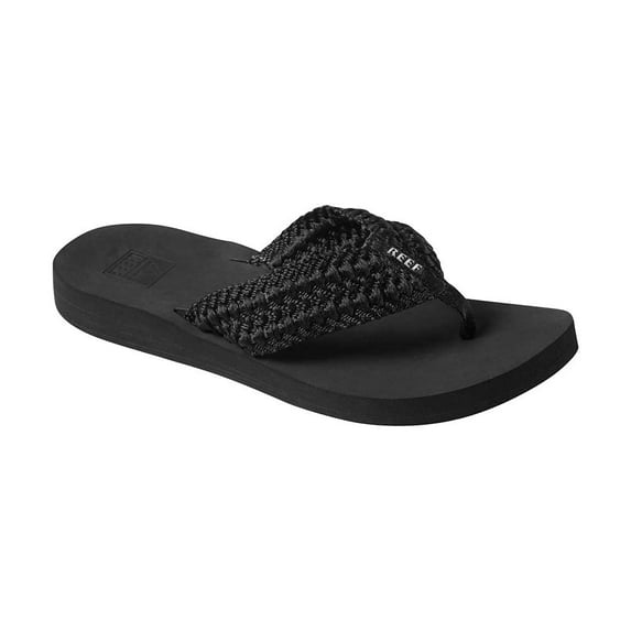 Reef Women's Sandals, Reef Spring Woven, Black, 8