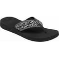 thumbnail image 1 of Reef Women's Sandals Spring Woven, Black/White, 7, 1 of 3