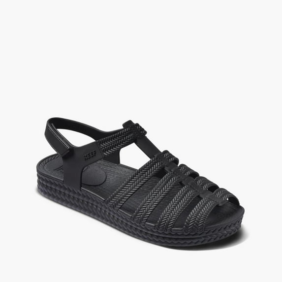 Reef Women's Water Beachy Black , 8 M US