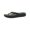 thumbnail image 1 of Reef Womens Cushion Cloud Faux Leather Thong Slide Sandals, 1 of 3