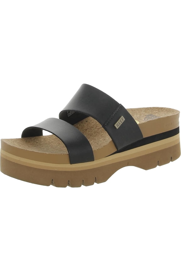 Cushion Vista Higher Women's Slide Sandals - Black