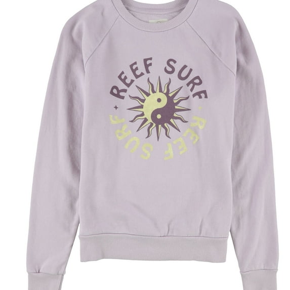 Reef Womens Surf Sweatshirt, Purple, Small