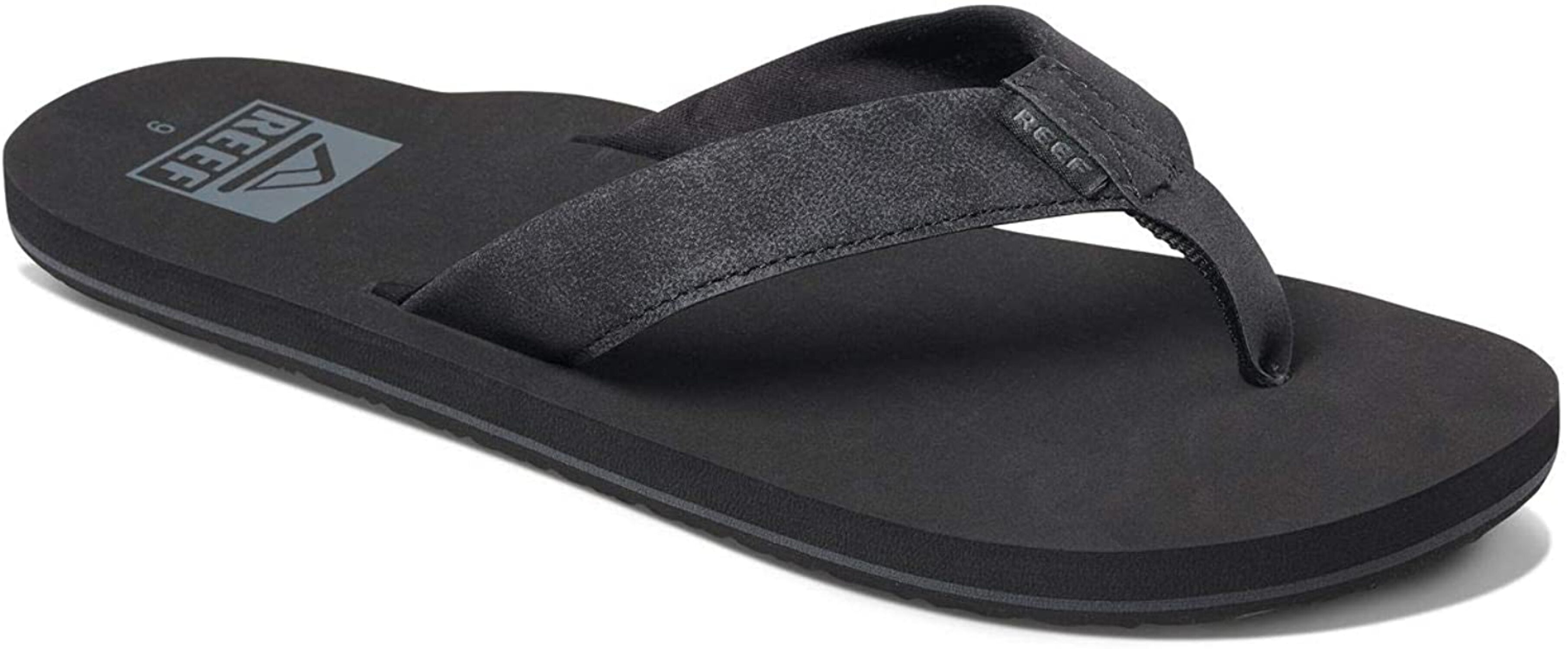 Reef Sandalen Reef Twinpin Flip Flops Voor Heren - Bruin, Leer, Met Voetboog Ondersteuning En Flesopener In De Zool Reef Heren Flip Flops