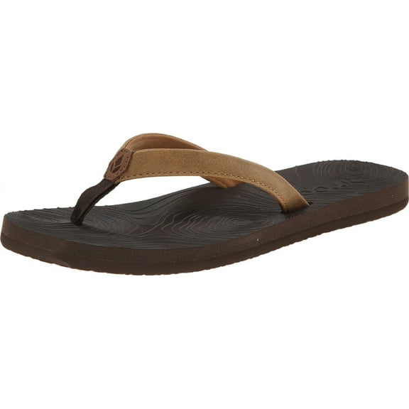 Reef womens Reef Zen Love Flip Flop, Brown/Tobacco, 7 US