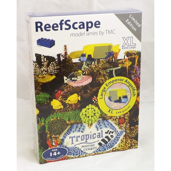 ReefScape Model Series 3: Custom LEGO Large Emperor Angelfish