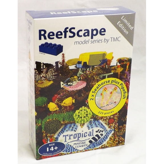 ReefScape Model Series 3: Custom LEGO Seahorse x 2 and Pipefish