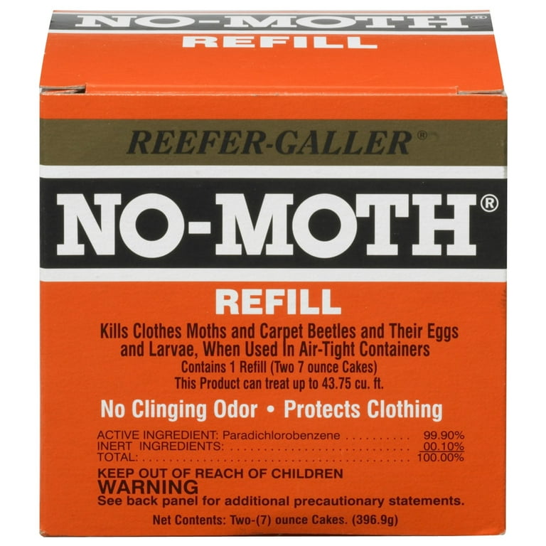 Moth Trap Hanger Box Refill – 6 Pheromone Enhanced Replacement Pack - Fits  Inside MothPrevention and Other Moth Hanging Boxes - More Affordable Option