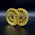 thumbnail image 1 of Reefs RC SEHREEFS255 Brass 1.9 in. Shield Wheel Face - 2 Piece, 1 of 1