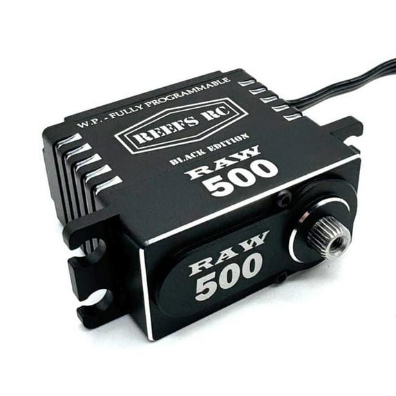 Reefs RC SEHREEFS178 RAW 500 Black Edition - Servo Programmable