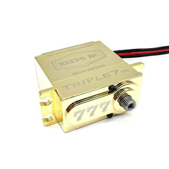 Reefs RC SEHREEFS169 10V - 14V Triple7 Brass Edition, Servo Progammable Parts