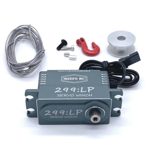 Reefs RC REEFS59 299 Low Profile Servo Winch W/ Built in Controller