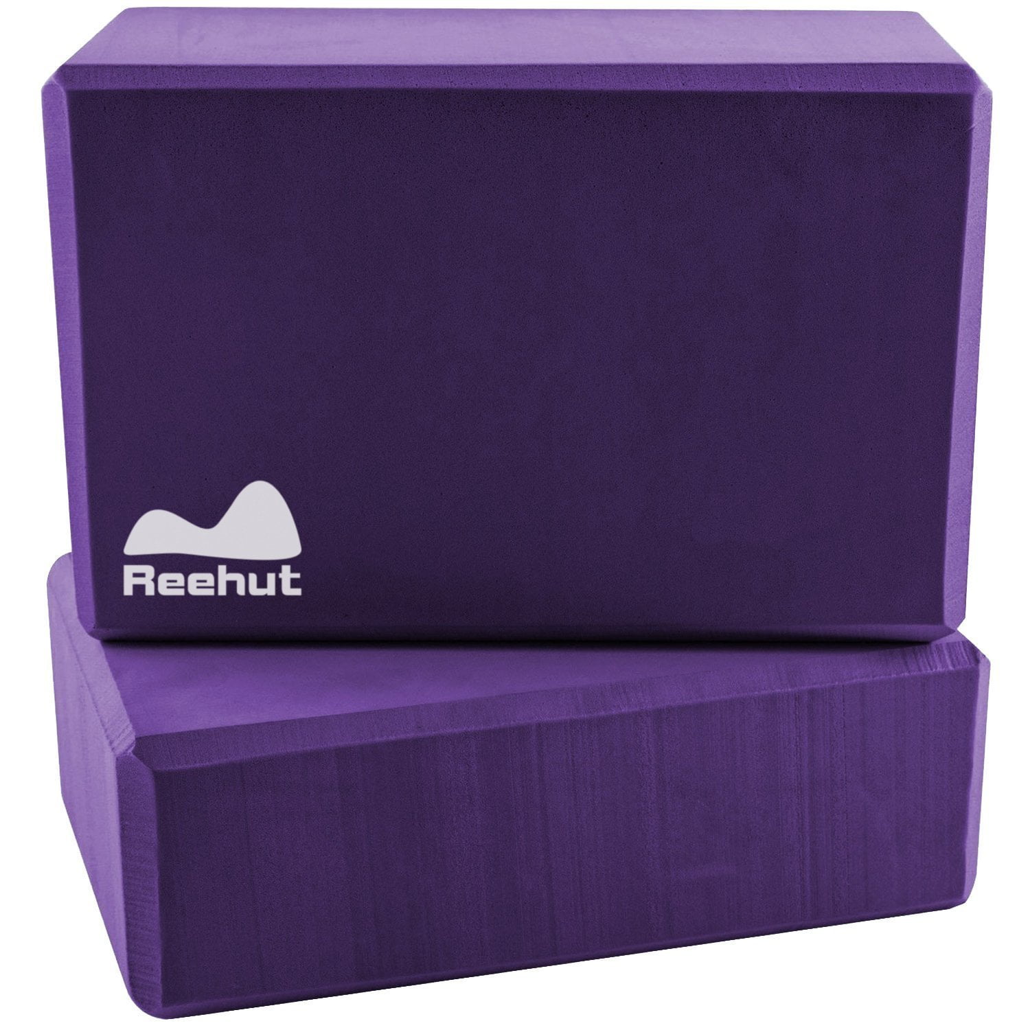 Reehut Yoga Block - High Density EVA Foam Block to Support and Deepen  Poses, Improve Strength and Aid Balance and Flexibility - Lightweight, Odor