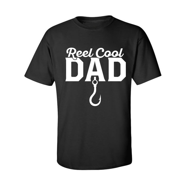 Reel Cool Dad Adult Short Sleeve T-shirt