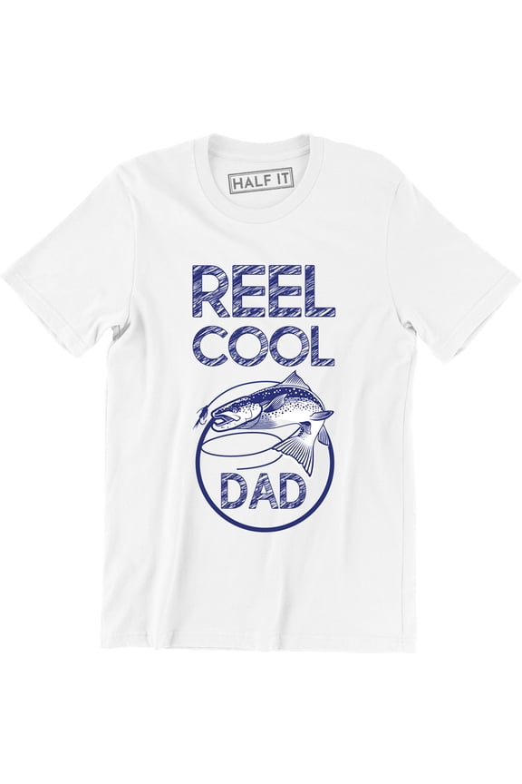 Reel Cool Dad - Fishing Fisherman Gift Idea Men's T-Shirt