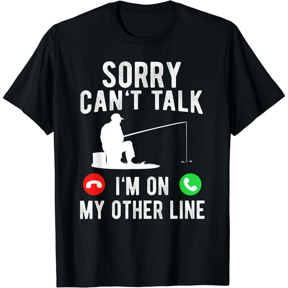 Reel Cool Fishing Dad Shirt - Classic Black Men's Polyester Tee for Casual Outdoor Fun Black Small