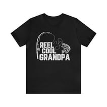 Reel Cool Grandpa Fishing Shirt, Fishing Lover, Dad Birthday Shirt