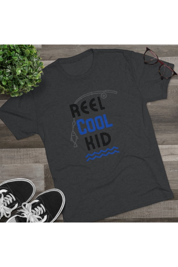 Reel Cool Kid Fishing T-Shirt - A MemeWearCo Exclusive Catch!