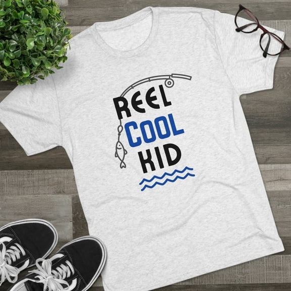 Reel Cool Kid Fishing T-Shirt - A MemeWearCo Exclusive Catch!
