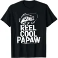 thumbnail image 1 of Reel Cool Papaw Shirt Men Fisherman Fathers Day T-Shirt, 1 of 6