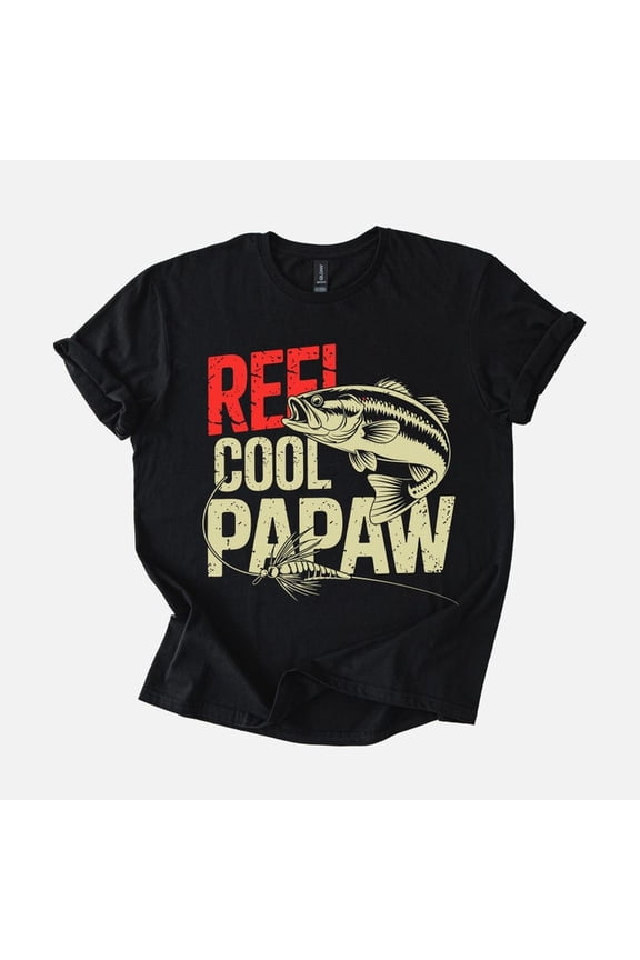 Reel Cool Papaw T1EE Hoodie Sweahirt Grandpa FiS1Herman Gift Funny Ba1ss FiS1Hing Graphic Outdoor Lake S1Hirt