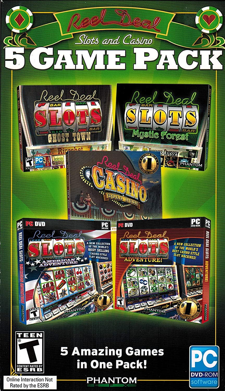 Reel Deal Slots and Casino 5 Game Pack 