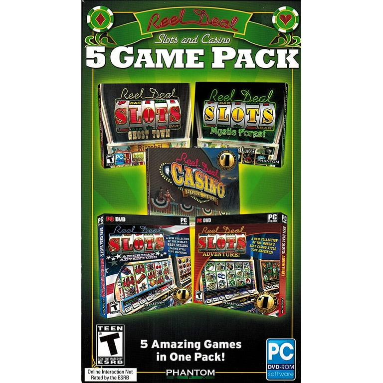 Reel Deal Slots and Casino 5 Game Pack
